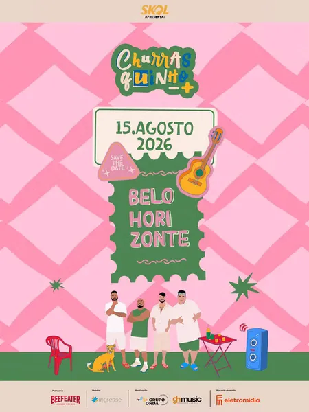 Menos é Mais traz o Churrasquinho para BH em agosto: ingressos a partir de R$ 123