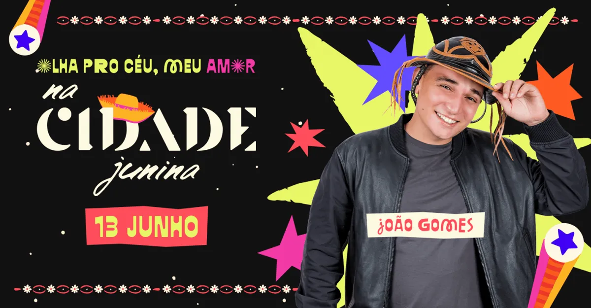 João Gomes agita BH na Cidade Junina com show especial no Mirante Beagá! 🔥